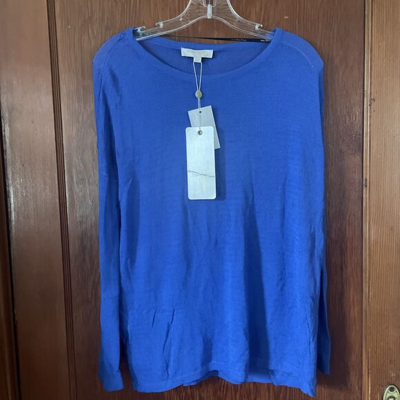 Vero Moda Tops - Vero Moda NWT Long Sleeve Top Placid Blue Top Size M